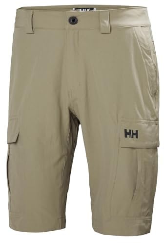 Helly Hansen Herren HH Quick-Dry Cargo Shorts, Gefallener Fels, 30