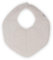 Saga Copenhagen Lätzchen für Babys & Kleinkinder, aus 100% Organische Baumwolle, 19x25cm | Fjola - Ivory