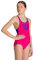 Arena G Spray Jr Swim Pro Back One Piece One Piece, Bambina, freak rose-royal, 14-15