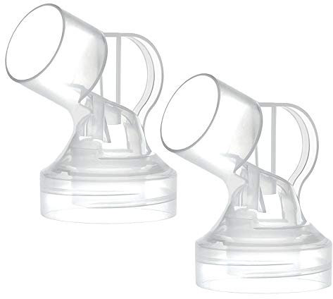 Maymom Connector Compatible with Medela Breast Pumps Top Hole Version. Not Original Medela Pump Part; Replace Medela Connector