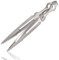 Pinzas Cachimba para Tabaco y Carbon Pinzas de acero inoxidable No se calientan con carbón caliente Accesorios Cachimba Premium