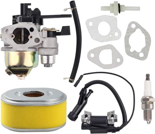 Hippotech Carburateur et bobine d'allumage avec filtre à air pour moteur Honda GX110 GX120