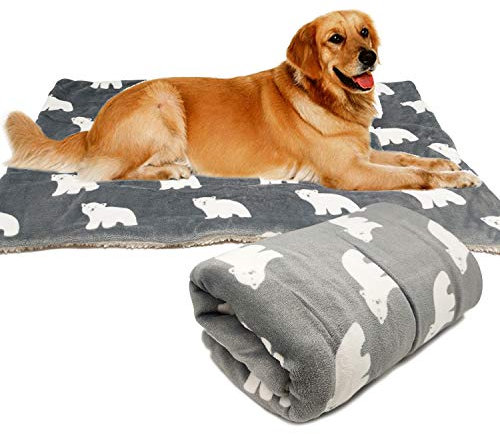 BPS Manta Cama para Perros Gatos Colchoneta Colchón Sofá Almohada para Mascotas Suave Tamaños S/M/L Color al Azar (L: 120x70 cm) BPS-1659 * 1