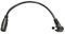 5Pcs 90 Degree Right Angle 5.5mm x 2.1mm DC Power Jack Male to Female Extension Cable Cord for Camera CCTV Security Camera