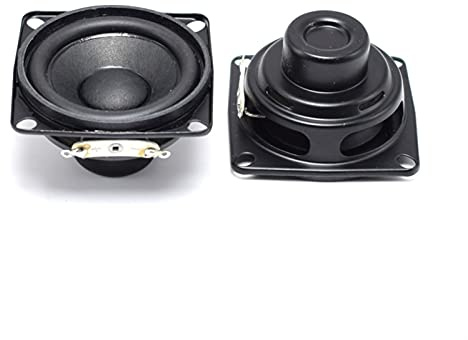 Wnuanjun 2pcs 2 Inch Full Range Speaker 8 Ohm 10W TV PC Speakers Portable Computer Loudspeaker 52mm HiFi Soundbar Audio Bluetooth Speaker
