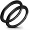 52mm-58mm Step Up Ring [52mm Lens to 58mm Filter], FANZR Camera Lens Filter Adapter Ring Lens, Premium Aluminum (2 Pack)