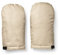 Elodie Details Kinderwagen Handwärmen Handschuhe mit warmem Kunstpelz, Universalgröße, Wasserfest und Winddicht - Pure Khaki