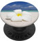 Hawaii Pop Mount Socket White Flower on the Beach Sea Sand PopSockets Swappable PopGrip