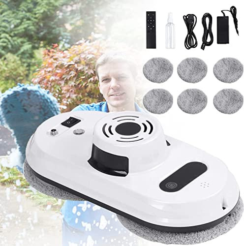 lectric Window Cleaning Robotic, Window Cleaner Robot, Control by Remote Control for Inside And Outdoor High Window Remote Control Window Cleaner Tools
