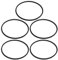 Create Idea Lot de 5 Joints toriques pour cuve de carburateur 16010-883-015 compatibles avec Les Moteurs Honda GC135 GC160 GCV135 GCV160