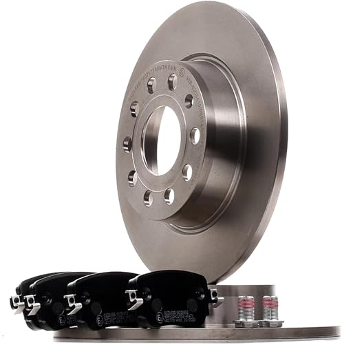 STARK Bremsen Set Hinten 272,0mm Bremsscheiben und Beläge Komplett Kompatibel mit VW Golf 7 Schrägheck 5G1, BQ1, BE1, BE2 Golf 7 Variant BA5, BV5, SKODA Octavia III Combi 5E5, SEAT Leon ST 5F8