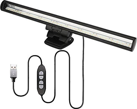 Buystarget Computer Monitor Light Bar USB Screen Desk Lamp Reading Gaming LED RGB Dimmable