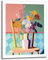 REINDERS Gerahmtes Bild, Floral Chair, Wohnzimmer, Bilder, Wanddeko, Room Decor, MDF, Mehrfarbig, 50x40cm