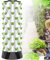 GEJLELDS Kit idroponica dell'impianto idroponica della Torre idroponica Garden Tower Indoor ed Outdoor Hydroponic Planting Kit 80 Places 10-Story Verdure e piantagione di Frutta,6Layers