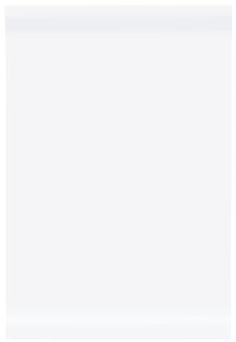 vidaXL Adesivo per Mobili Autoadesivo Bianco Opaco 90x500 cm in PVC