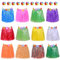 24 pièces hawaïenne Jupe en Herbe avec Bracelet, 40cm Hula Grass Jupe Hawaiian Leis Dance Dress Set, Jupe Élastiques de Fête de Luau avec Fleurs d’Hibiscus pour Hawaiian Aloha Beach Party Supplies