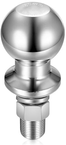 Sfera per gancio di traino, 50 mm, 6000LBS, Ø 25 mm, vite con gancio di traino, testa sferica, testa a sfera