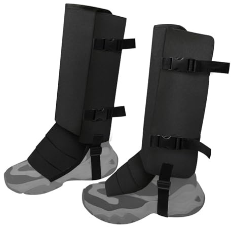 Lixada Schlangengamaschen zum Wandern, leicht und atmungsaktiv, schlangensichere Beinstulpen, verstellbare, schlangenbisssichere Stiefel für Männer und Frauen, schlangensichere Gamaschen