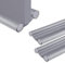 2Pk Double Door Draught Excluder for Bottom of Door | Energy Saving Under Door Draft Stopper | Weather Stripping Noise Blocker | Window Breeze Blocker, Thicker Door Draft-95cm-8cm (GREY)