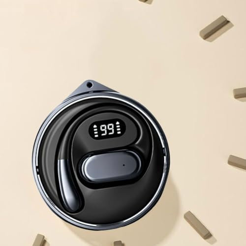 AI Interpreter Earbuds, Wireless Earbuds Bluetooth 5.3 Kopfhörer mit Big Bass Stereo Sound, LED Display in Ohrhörern, 144 Sprachen Echtzeit für Sport, Workout