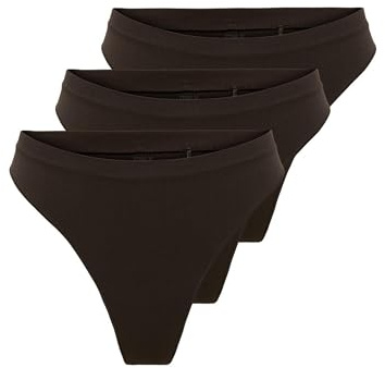 ONLY Damen Onlvicky Rib S-Les Thong 3-Pack Noos Acc