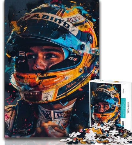 Moto Gp Racer Puzzles für Teenager, anspruchsvolles Spielspielzeug, jedes Teil ist einzigartig – anspruchsvolles Familienspiel (38x26cm)