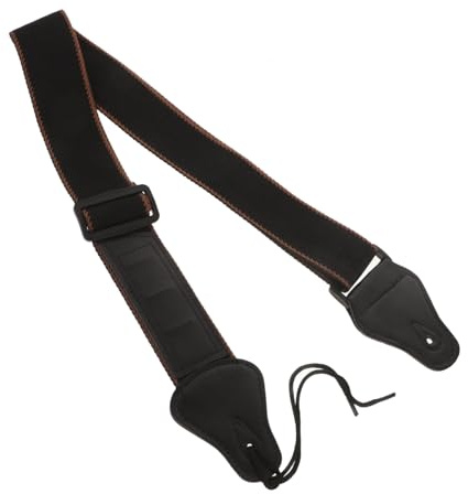 TOYZFRIENDY Widened Guitar Strap with Pick Holder for Electric Acoustic Bass Guitars Breathable Comfortable Sling with Strong Load-bearing and Anti-wear Design