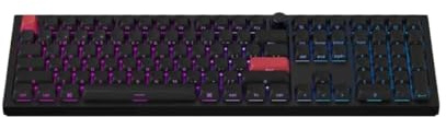 Tastatur kompatibel mit Keychron Q6 Max QMK VIA Wireless Custom Mechanical Keyboard Vollaluminium seitlich bedruckte Tastenkappen RGB-hintergrundbeleuchteter Full-Size-Knopf(Black (Side-Printed))
