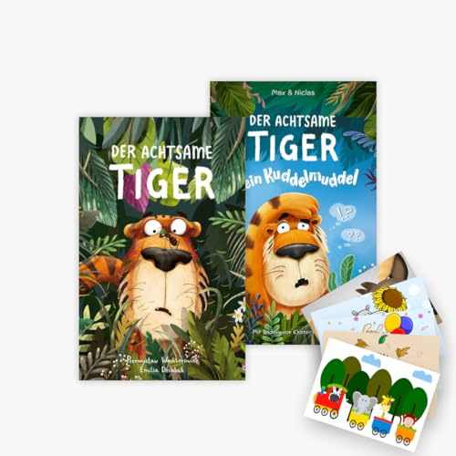 Der achtsame Tiger Band 1+2 plus 1 exklusives Postkartenset