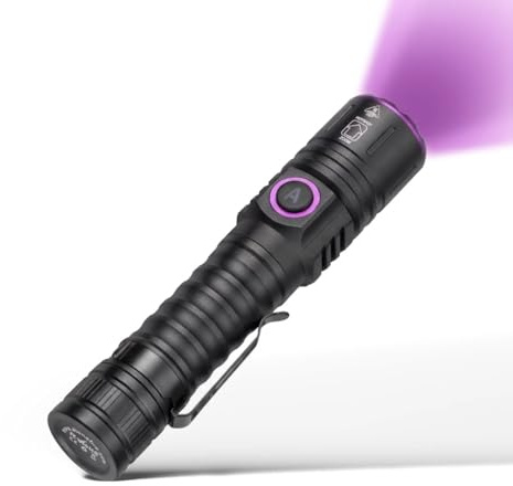 SWZEC Deinster Blutspur Pro UV-Taschenlampe für Jäger(1 Stück)