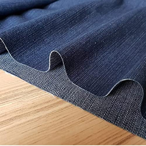 150cm breiter Stretch Denim Stoff dunkelblauer Denim Stoff pro Meter