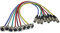 MCSPROAUDIO Ersatz-XLR-Pigtails für Bodenboxen und Gestellplatten, 8 Farben