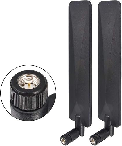 YILIANDUO 2 Pezzi Antenna 4G LTE SMA Maschio 12dBi 19.5cm WiFi antenna Omni direzionale amplificatori di segnale per Tim Vodafone Huawei ZTE CPE Router Modem Gateway Cellulare Telecamera IP