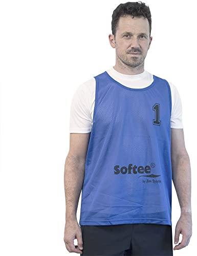 Softee Equipment Unisex Set mit 5 Leibchen, Nummeriert Von 11 Bis 15 Anorak