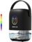 MONHOUSE Premium Dehumidifer - 1000ml - Ultra Quiet Electric Moisture Absorber - 7 Colorful Nightlight, 2 Working Modes, Touch Screen, Auto Shut Off, Humidity & Temperature Indicator - Black