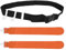 DONGKER Football Kit Flaggen und Gürtel,Flag Football Belts,PVC Football Waist Belt 2 Flags Release Buckle für Jugend- und Erwachsenentrainingsgeräte