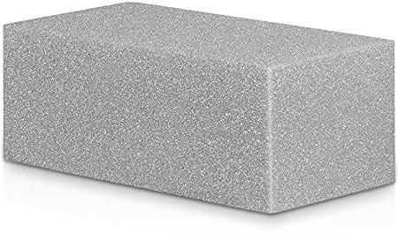 Oramics 1x Steckschaum Steckschwamm Ziegel Block Steckziegel 20x10x7,5cm - Trockensteckschaum Steckmoos Steckmasse für Blumen Gesteck Blumenstrauß - Schaumstoff Basteln Adventskranz Hochzeit Deko
