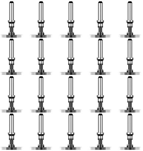 DanziX Universal-Ersatzspitzen, 20 Stück, universelle Stylus-Spitzen, runde Form, Stylist-Ersatzspitzen für Touchscreen-Geräte
