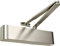 Rutland TS6204 DA/BC Overhead Door Closer - Size 2-4 - Satin Nickel Finish