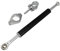 Milisten Steering Damper long motorcycle Accessories shock absorber aluminum alloy Motorcycle Accessories Titanium Ruler Motorcycle Directional Steering Damper refit Stabilizer