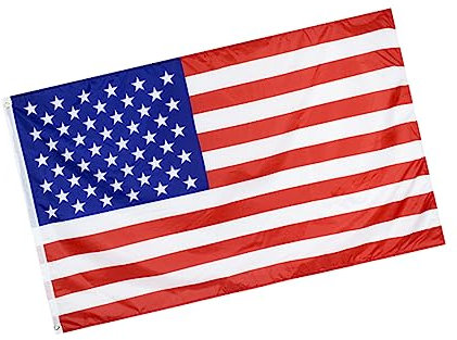 SEWOART Bandera De Porristas Diseño De Gran De Poliéster Para Desfiles Patrióticos