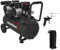 siwitec Flüsterkompressor SK-1500 inkl. 10 m Druckluftschlauch und Druckluftpistole mit 2 Verlängerungsstücken | Kompressor mit 1500 W, 50 L, max. 8 bar, 67 dB, 252 l/min Ansaugleistung | ölfrei