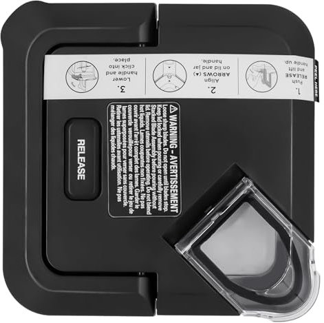 Replacement Locking Lid for Ninja Blenders Replacement Parts for Pitcher BL610 BL642 BL682 BN701 BN751 BN700