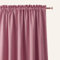 ROOM99 Vorhang mit Kräuselband Aura 140 x 250 cm Breite x Höhe Schiebegardinen Modern Curtain Wohnzimmer Schlafzimmer Rosa, 1 Stück