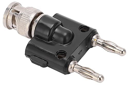 U28 BNC-Stecker auf Dual-Bananenstecker-Adapter-Anschluss, Oszilloskop-Testzubehör, U28 BNC-Stecker