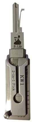 YCXNLONG KW1 LiShi Lock Pick and Decoder Tool for Civil Door Lock, Professional Locksmith Tools, Fast Opener