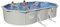 Piscina fuori terra, da giardino, struttura in acciaio, 6.10m x 3.60m x 120cm