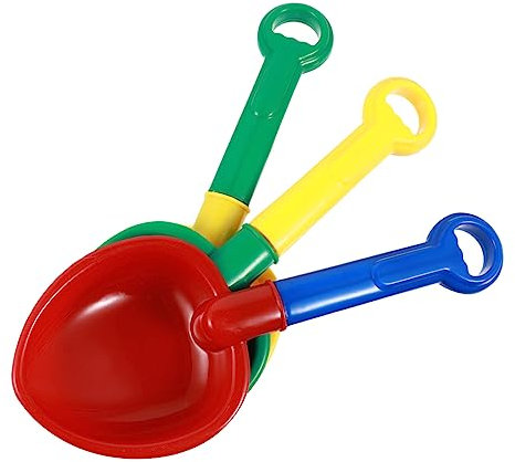 JOINPAYA 3piezas Palas De Playa De Plástico Duradero Juguetes para Excavación Herramientas para Adecuado para Arena y