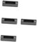 Angoily Stainless Steel Door Strike Plate for Internal Doors Extended Door Latch Repair Plate Easy Installation Aesthetic Design Multifunctional Buckle for Bedroom Doors