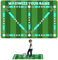 Zonoori rutschfeste Fussball Matte Ballkontrolle, 60x90 cm Stoßdämpfende Fußball Trainingsmatte, Fussballmatte Training mit App